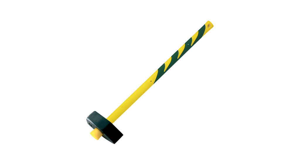 Steinslegge mglassfiberskaft og alu innlegg 2400x1320